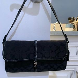 Black classic coach bag